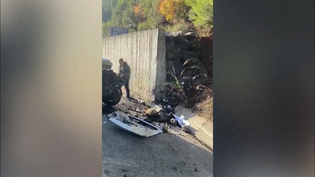 Marmaris Yolunda Feci Kaza