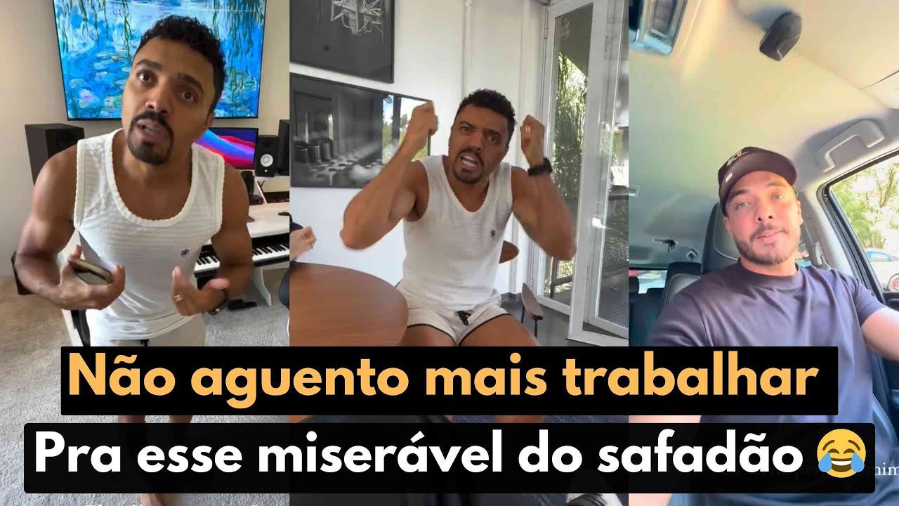😂 TIRULIPA FICA INDIGNADO NO ESCRITÓRIO DO WESLEY SAFADÃO, TU AINDA VAI SER MEU FUNCIONÁRIO WESLEY