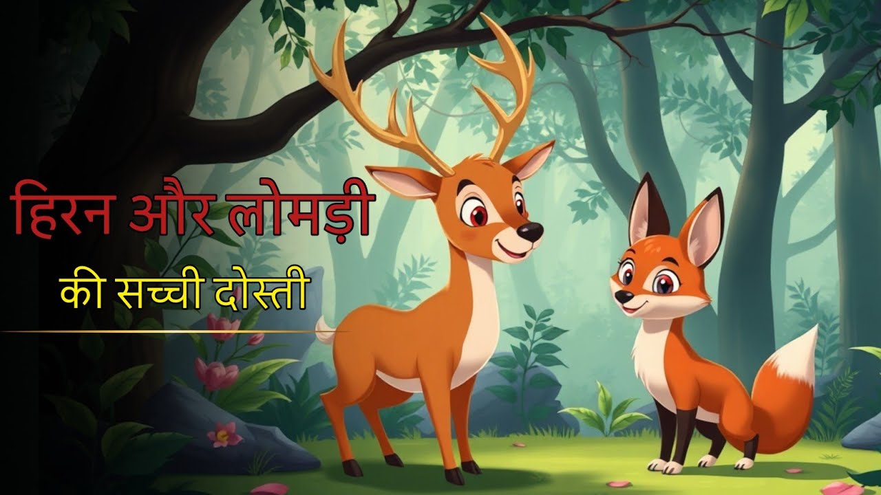 Hiran or lomdi ki sachai dosti 
