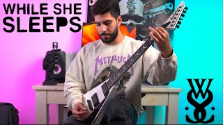 While She Sleeps - “Down” Guitar Cover + TABS (New Song 2023)