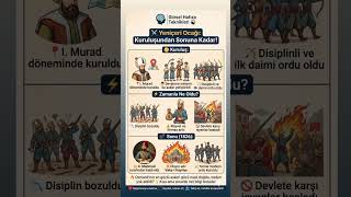 ⚔️ Yeniçeri Ocağı: Kuruluşundan Sonuna Kadar! #kpss #yks #tarih