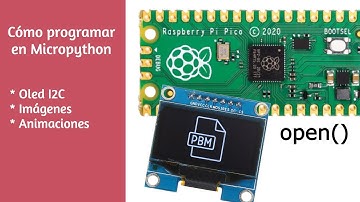 Raspberry Pi Pico en Español || Iconos y Animaciones en Oled || Micropython 9