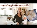 Sourdough Dinner Rolls