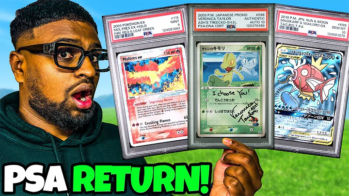 MY FIRST PSA GRADING RETURN IN AGES!