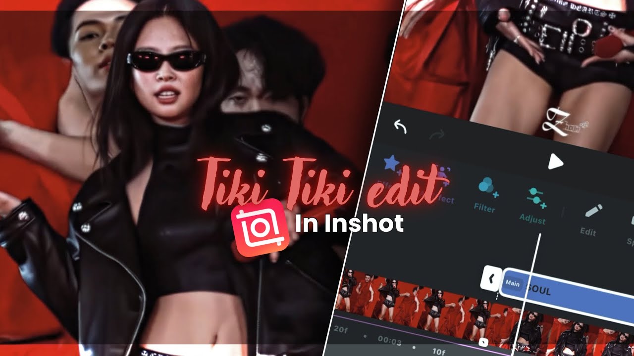 Тики Тики редактировать в кадре | Учебник