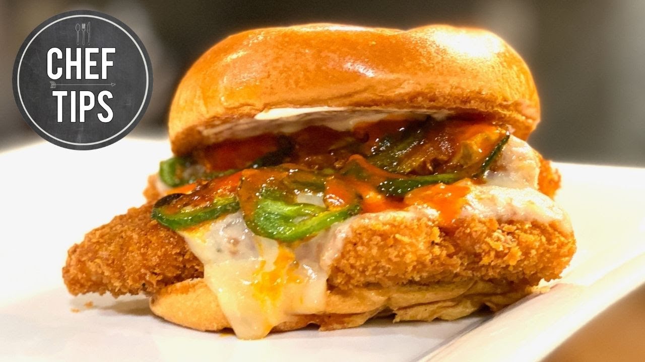 Best Spicy Chicken Sandwich Recipe - Fried Chicken Sandwich Recipe - Chef Tips