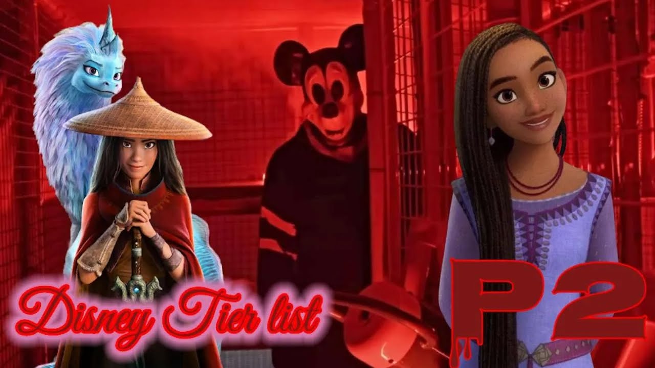 Hagamos la Tier List de Disney EN VIVO Parte 2