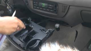 How to replace cup holder ( طريقة فك وتركيب حامل الأكواب )