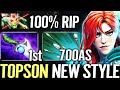 🔥 TOPSON Windranger MID Diffusal 1st Item — 700AS 1ULT 1KILL 100% Counter Medusa Dota 2 Pro