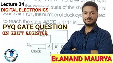 Shift Register/GATE question based on shift register/#gateacademy #nesoacademy #wellacademy