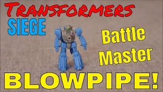 Transformers WFC Siege Battle Master Blowpipe - GotBot True Review NUMBER 484