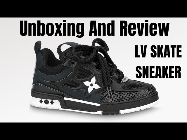 HOW TO STYLE LOUIS VUITTON SKATE SNEAKERS ( On foot review) 