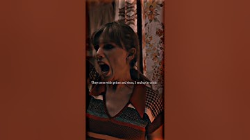 Taylor Swift - Anti Hero (Lyrics video) -  Whatsapp status #shorts #taylorswift #antihero #midnight