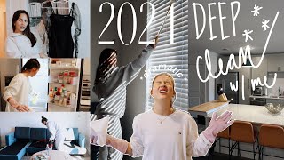 2024 DEEP CLEAN my apartment with me!