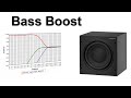 Bass boost, impedance &amp; SPL