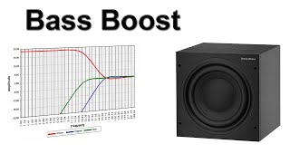 Bass boost, impedance &amp; SPL