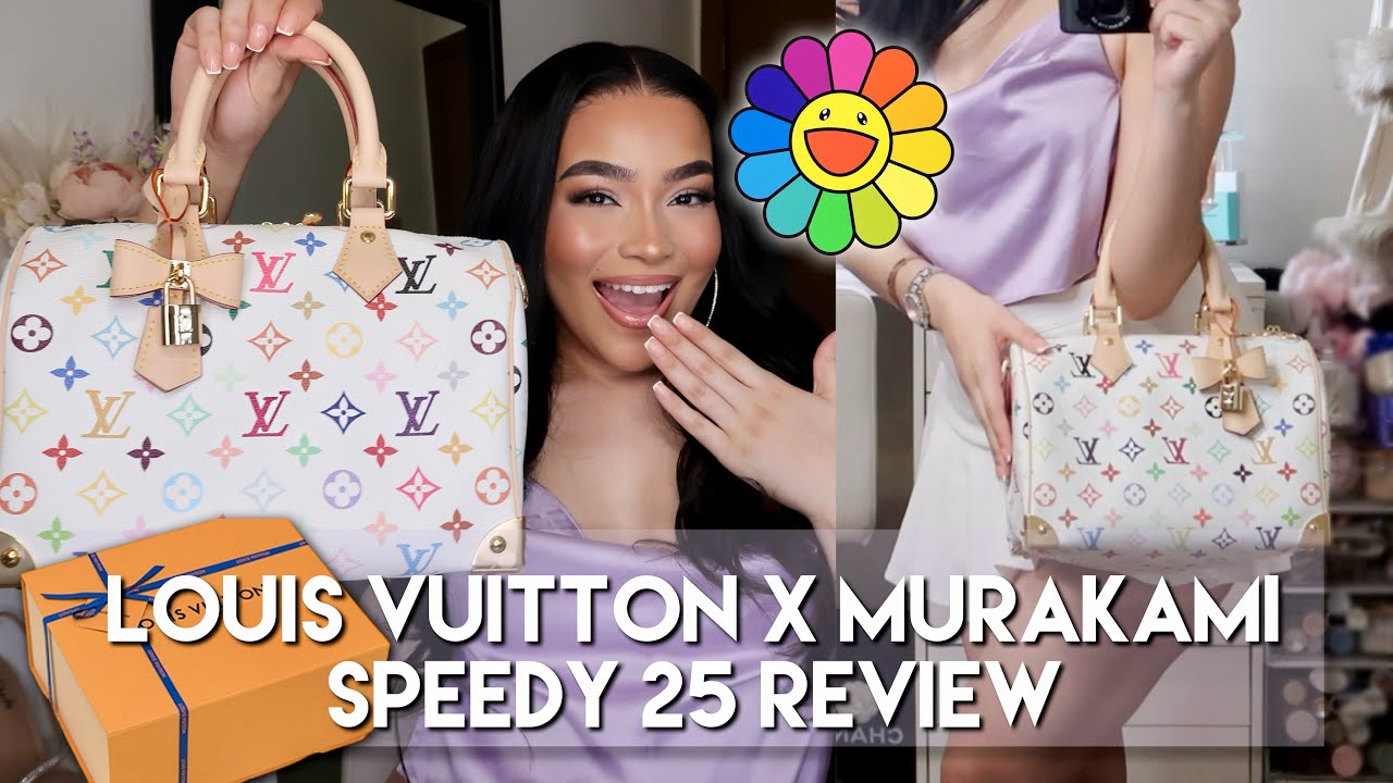 チョコレート♡上品お洒落【LOUIS VUITTON】Speedy25バッグ LV x MURAKAMI SPEEDY 25 UNBOXING & REVIEW 2025 | What Fits