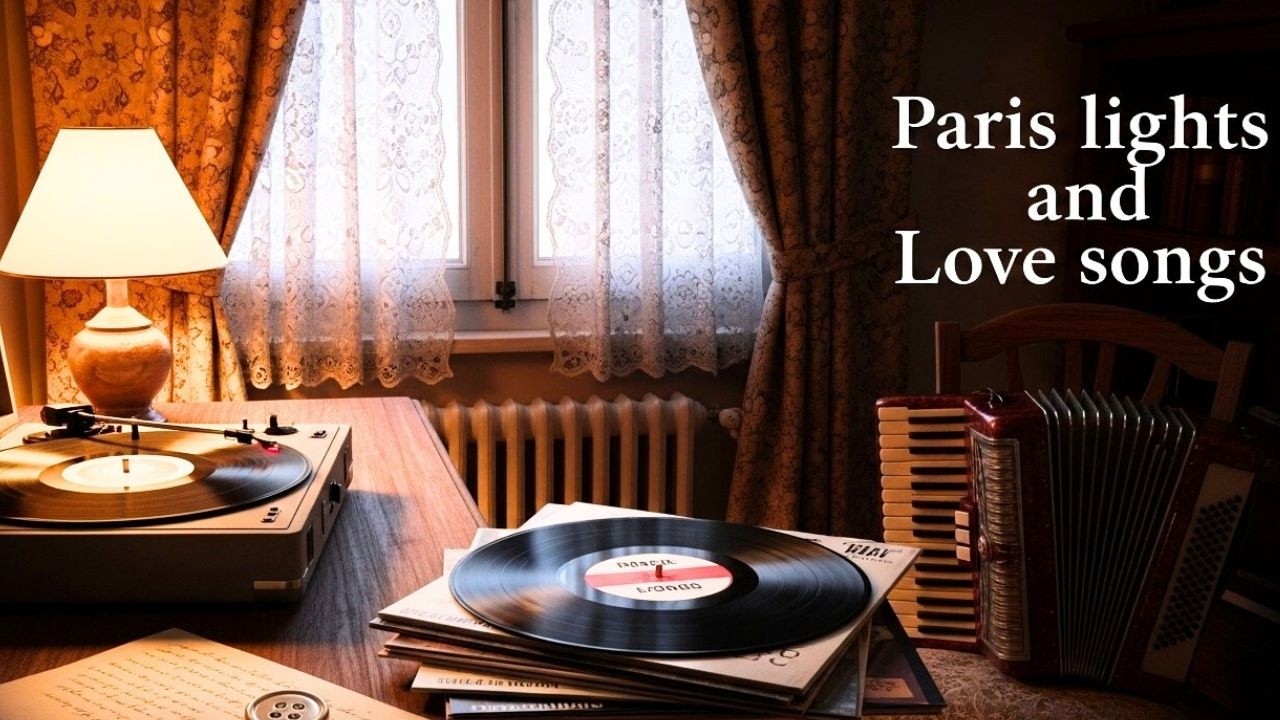 Vintage French Romance Playlist | Paris, Lights, and Love Songs