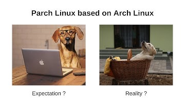 Parch Linux Tries To Look Like The Arch Linux But With An Easy And Graphical Installation