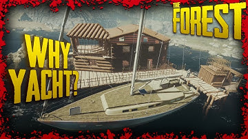 How to Build at Sea the CHEAPEST Way Possible | The Forest
