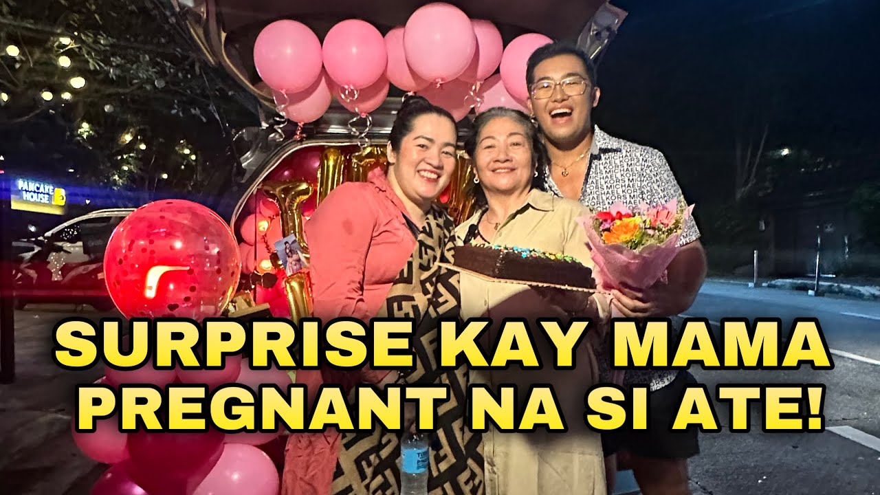 SURPRISE KAY MAMA BAGO MAGPUNTA SA AMERICA! ATE ANAYA IS HERE AND PREGNANT!