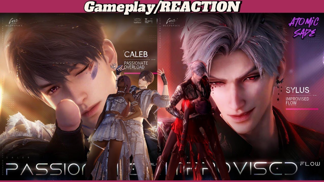 Caleb + Sylus 🥵🤭 | Love and Deepspace | Heartbeats Ablaze | Full Gameplay + Reaction