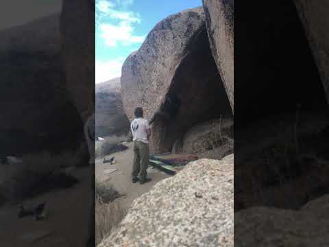 Beta Video for climb All Fired Up v7, Bishop