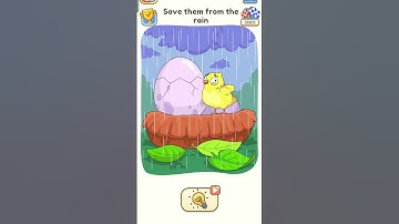 save them from the rain ☔🌧️ DOP 5 #viral #trending #game #youtubeshorts
