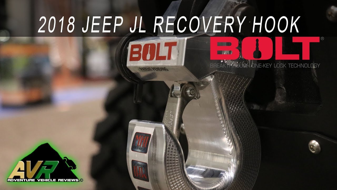 Bolt Lock Recovery Hook at the 2018 SEMA Show... and more.