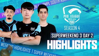 [Highlights] PMPL South Asia Season 4 | Super Weekend 3 - Day 2