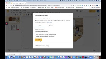 Publishing your  Bitmoji classroom