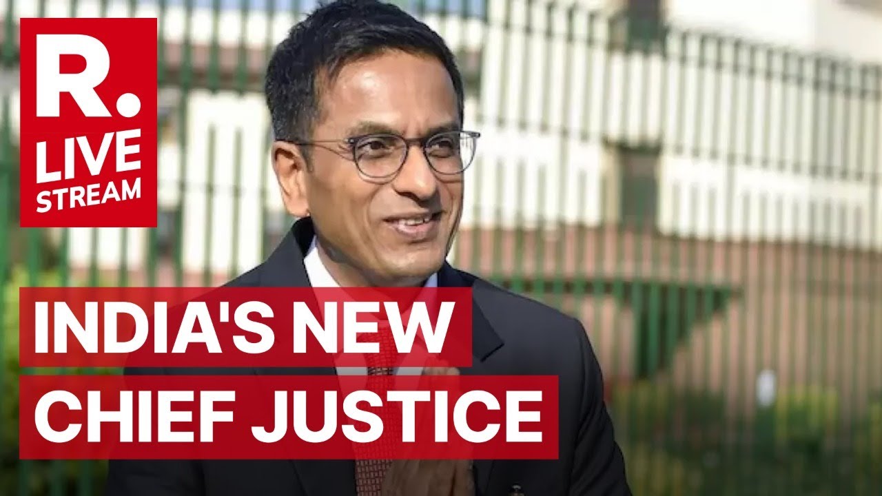 LIVE: Justice DY Chandrachud Takes Oath as 50th Chief Justice of India | Live Oath-Taking Ceremony