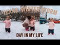 toddlers first snow day! VLOG