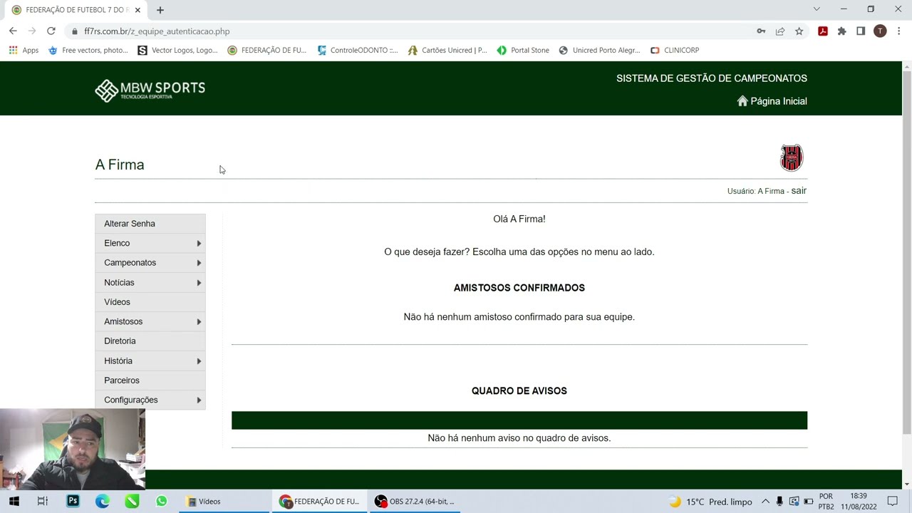 1 - Cadastro de Atleta FF7RS