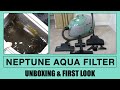 Neptune by zelmer aqua filter water filtration vacuum cleaner unboxing  first look