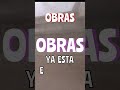 OBRAS...OBRAS...OBRAS!!! #autónoma#obras #limpieza