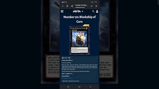 شرح بطاقات سبيد دول وحش(Number 50: Blackship of Corn)