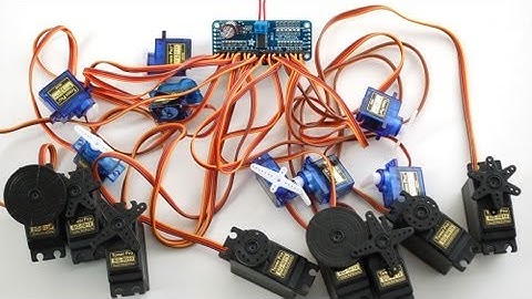 Adafruit 16-Channel 12-bit PWM/Servo Driver - I2C interface