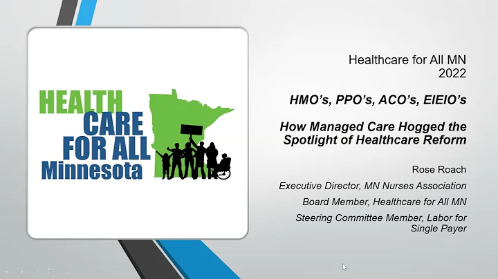 HMOs, PPOs, ACOs, & EIEIOs - How Managed Care Hogg...