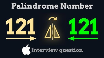 Palindrome Number - Leetcode 9