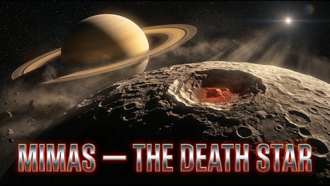 Saturn's Moon That Looks Exactly Like the Death Star