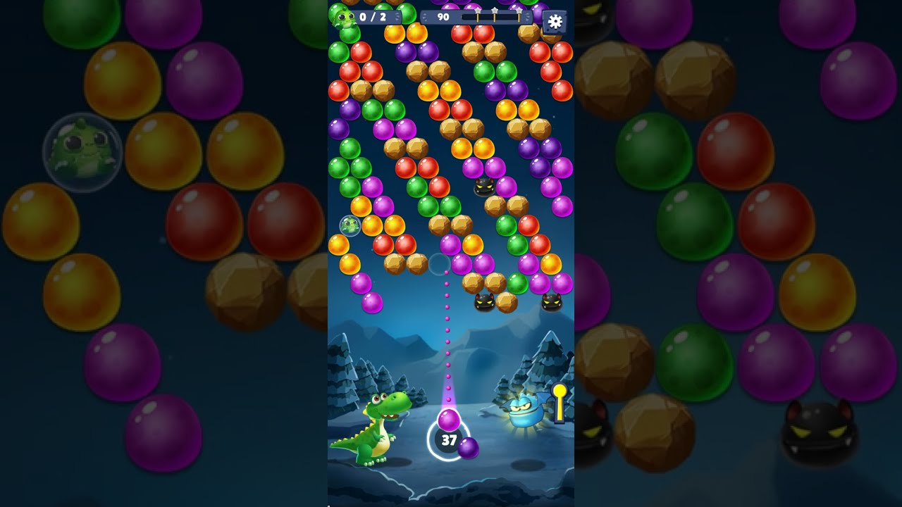 Bubble shooter Game Primitive Gameplay Gaming Android