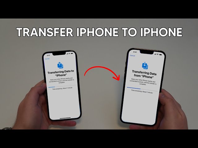 How to Transfer ALL DATA from old iPhone to new iPhone (No Backup!) class=