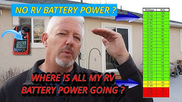 12 volt power drain in your RV | TheRVAddict