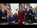 President Trump makes an announcement