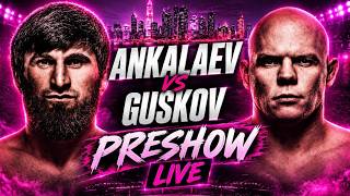 ANKALAEV vs GUSKOV | PRESHOW LIVE ☕️ Early Morning Fight Talk!