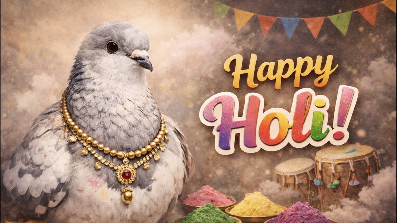 🔴Happy Holi #pigeon #shortsfeed #birds #livestream #viralvideo #youtube #viral #shortsviral #short