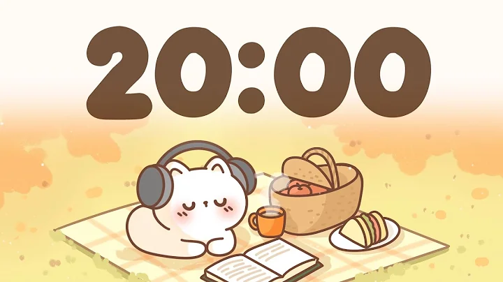 20 Minute Timer for classroom 🧡 Autumn Study music