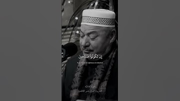 ربكم أعلم بما في نفوسكم إن تكونوا صالحين فإنه كان للأوابين غفورا | سورة الإسراء القارئ عامر الكاظمي