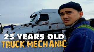 A Young Truck Mechanic, Replacement Truck 